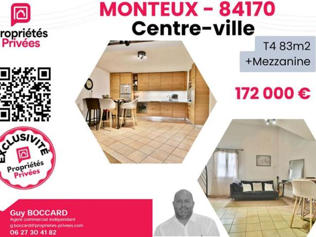 Appartement Monteux 4 pièce s 83.89 m2