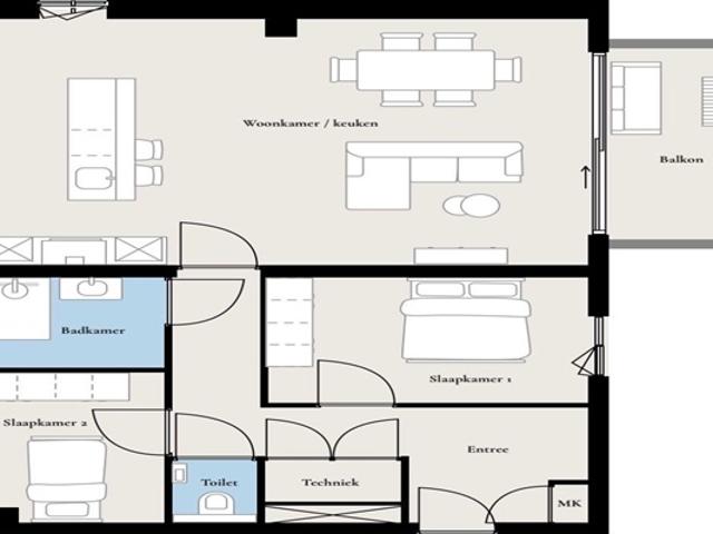 Appartement Monteverdistraat in Haarlem