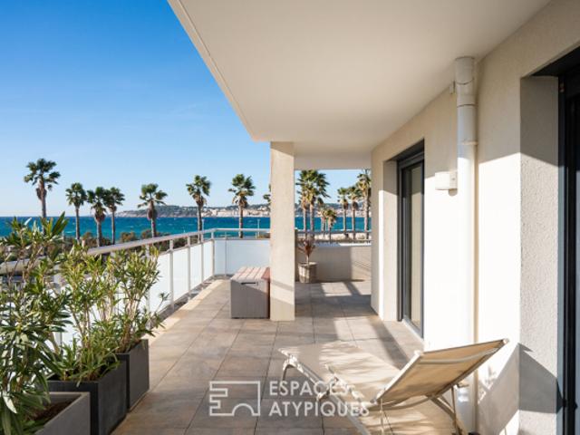 Appartement moderne avec terrasse vue mer