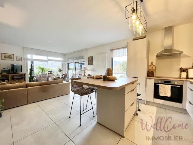 Appartement moderne T4 de 83m² avec garage double à Aix les Bain