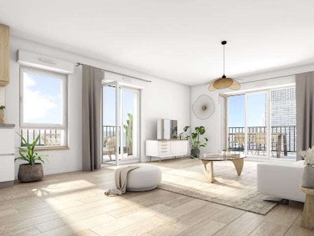 Appartement Nanterre 4 pièces Les Hallizées