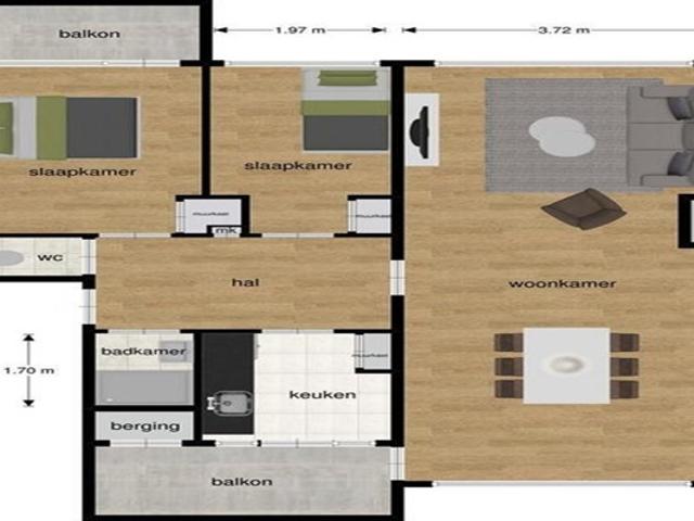 Appartement Nassaulaan in Maastricht