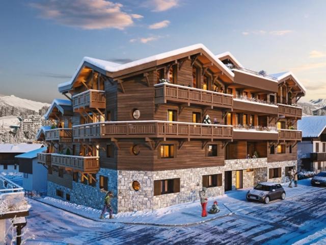 Appartement neuf avec 1 chambre et 1 coin nuit Hypercentre de Morzine