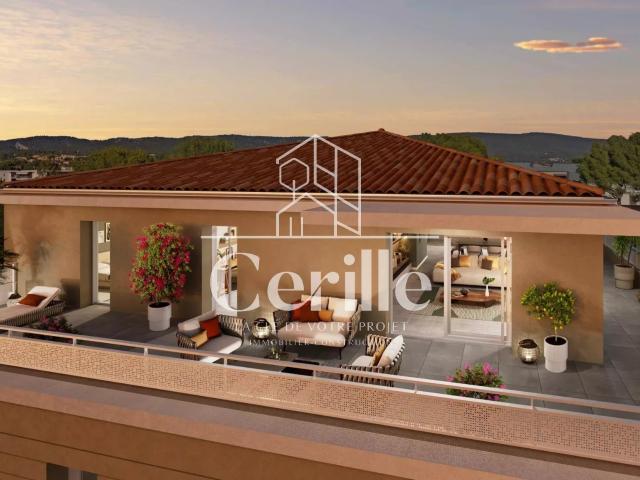 Appartement neuf avec balcon et parking – La Ciotat 43m² La ciotat
