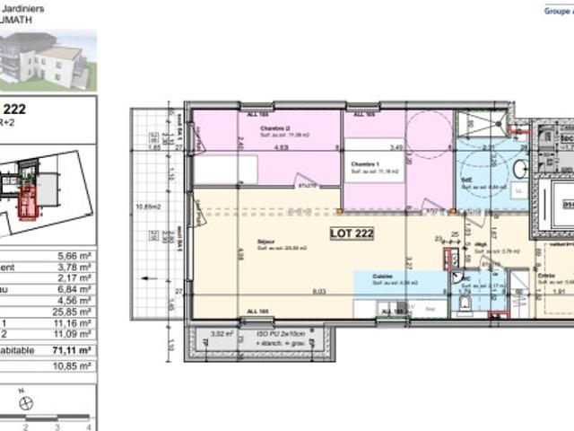 Appartement neuf à Brumath à louer Locagestion, expert en gestion locative