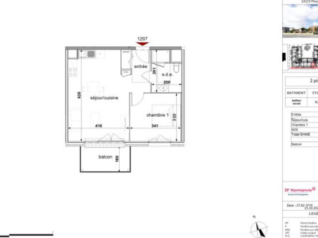 Appartement neuf à Fleury Sur Orne à louer Locagestion, expert en gestion locative