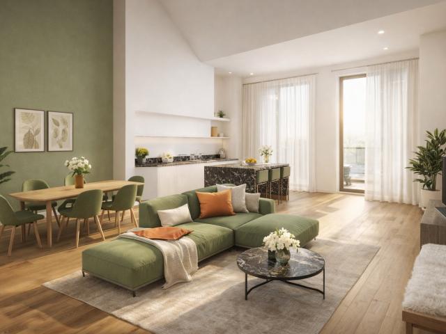 Appartement neuf à Houlgate 4 pièces, 75 m²