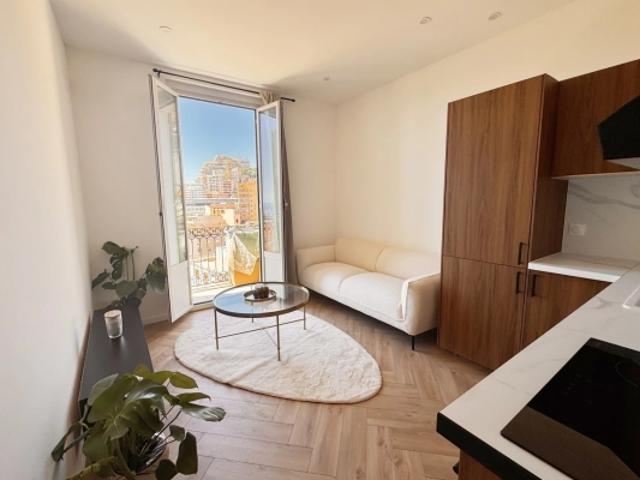 Appartement neuf à la frontière de Monaco, prestations haut de gamme, terrasse