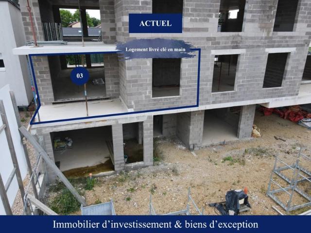 APPARTEMENT NEUF À LA VENTE AVEC TERRASSE ET STATIONNEMENT ANGEVILLERS