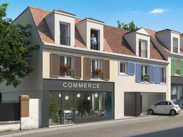 T3 neuf au dernier étage orienté sud avec terrasse