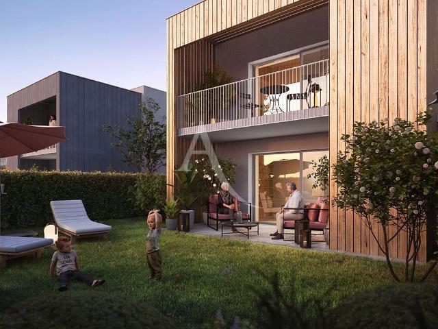 Appartement de type 3 de 67,30m² avec terrasse et jardin priva