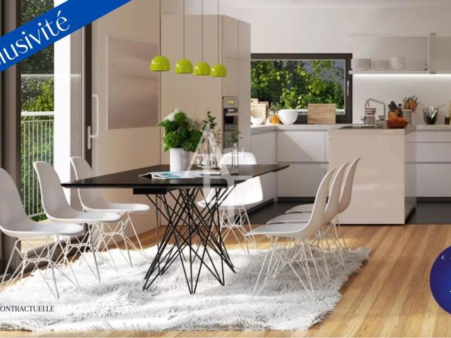 Neuf Appartement 3pièces avec double stationnements en sous so