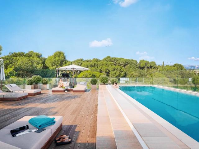 Appartement Neuf Antibes Dernier étage Sécurité Calme. 83m² Antibes