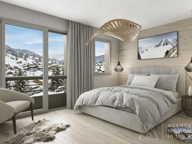 Appartement neuf d'une chambre Montriond Proche Morzin 51m² Montriond