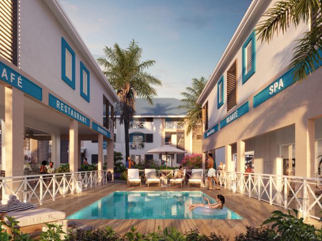 Appartement neuf dans résidence avec piscine