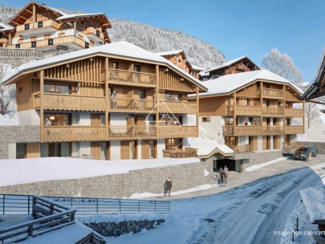 Appartement neuf de 3 chambres au centre de Morzine