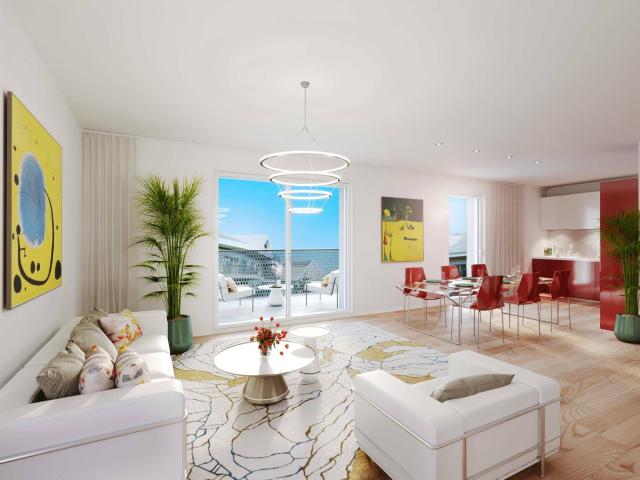 Appartement neuf de 2.5 pièces avec terrasse et jardin | dreamo. Ch
