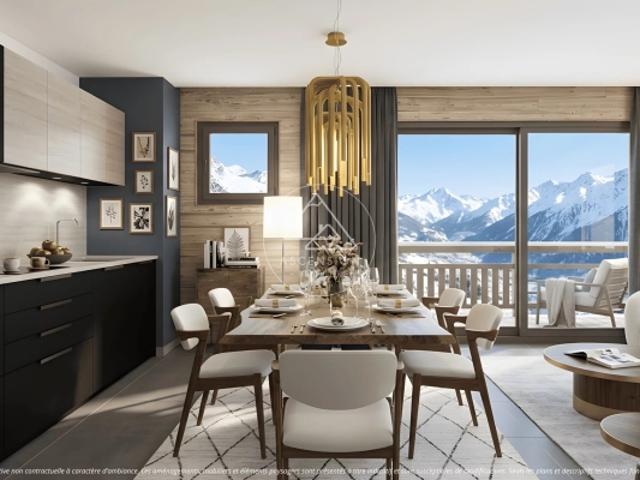 Appartement Neuf de 2 chambres au dernier étage – Montriond – Proche Morzine