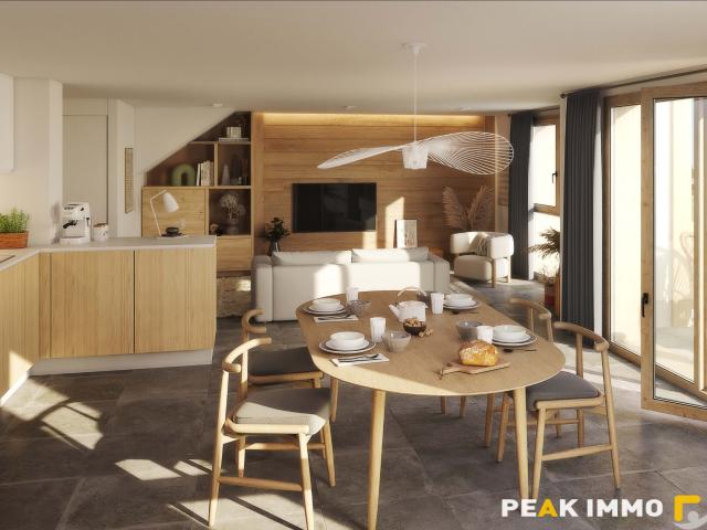 Appartement neuf en duplex 96.94 m2 Les Ecrins de Saint Jean