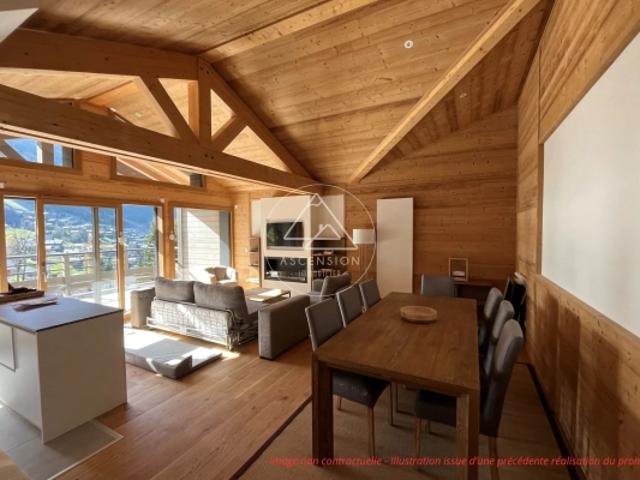 Appartement neuf en duplex de 4 chambres au dernier étage – Montriond – Proche Morzine