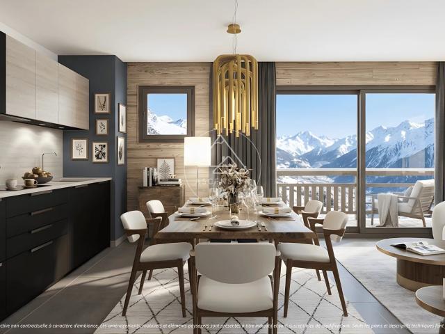 Appartement neuf en duplex de 3 chambres et coin montagne au. 112m² Montriond