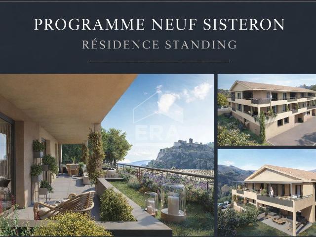 Appartement Neuf, Sisteron 04200 2 pièce s 45.47 m2 + terr. 45m² Sisteron