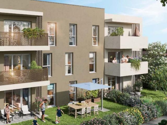 Appartement neuf T4 de 80,37 m2, surface utile 92,42 m2