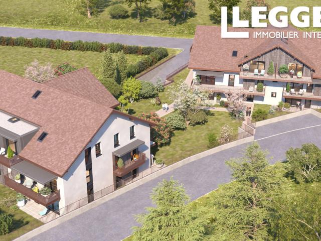 Appartement neuf T2 à 100m du lac d’Annecy dans le charmant village de Duingt