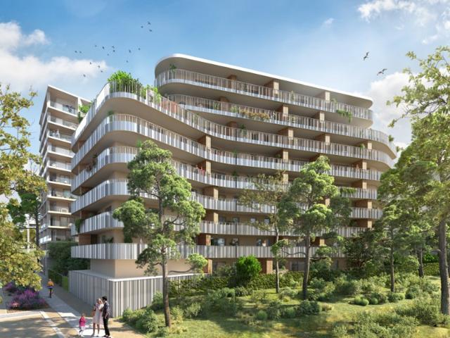 Appartement neuf T3 à Montpellier, Port Marianne