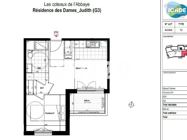 Appartement neuf 2025 2 pièces à louer CAEN Ancien CHR