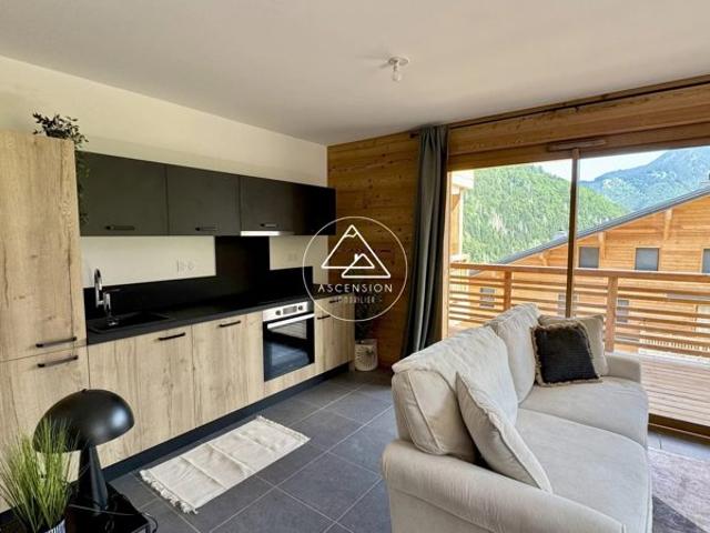 Appartement neuf – 2 chambres et coin montagne – Le Snow Roc – Saint Jean d’Aulps LIVRAISON IMMEDIATE !
