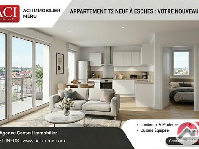 Appartement NEUF 2 pièces à BORNEL 60110