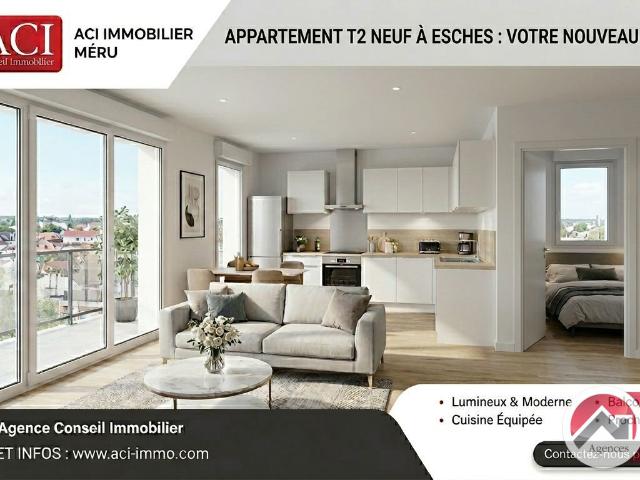 Appartement neuf 2 pièces 49 m²