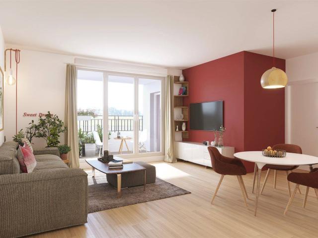 Appartement neuf 2 pièces 40 m²