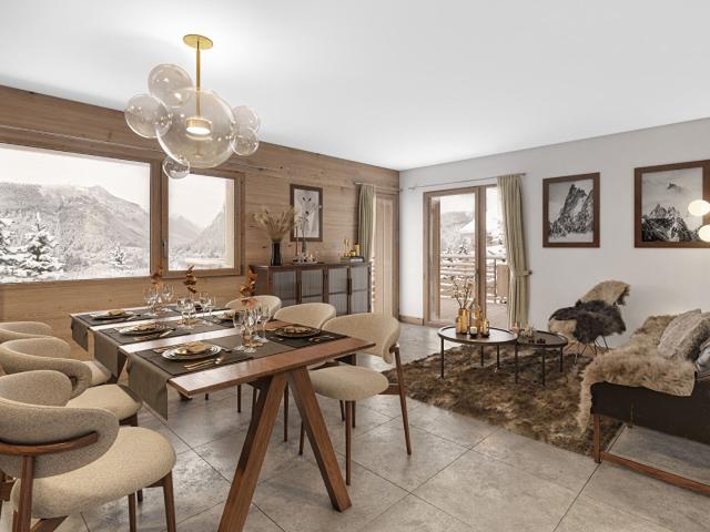 Appartement neuf 3 chambres Au calme 71m² Morzine Avoriaz