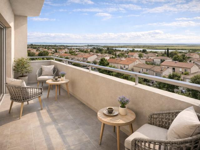 Appartement neuf 3 pièces au 3ème étage sur 4 — Entre port, mer et nature 3 pièces, 70 m²