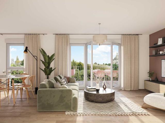 Appartement neuf 3 pièces 59 m²