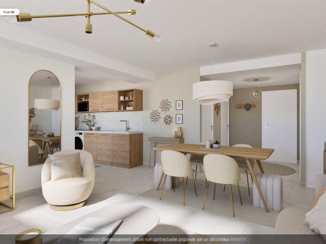 Appartement neuf 3 pièces 65 m²