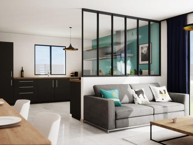 Appartement neuf 3 pièces 65 m²