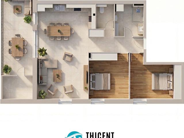 Appartement neuf 3 pièces 66 m²