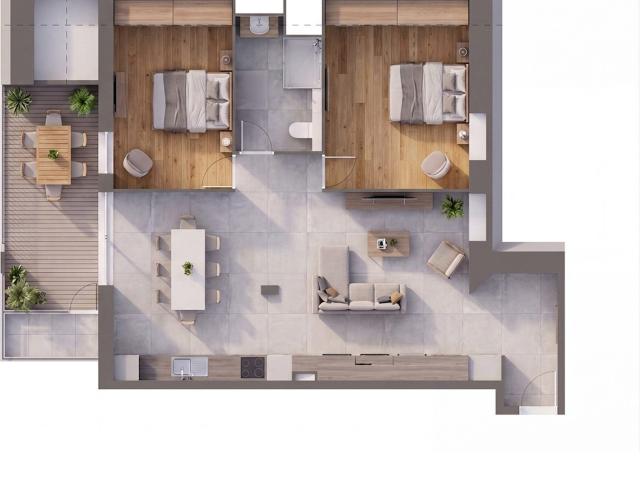 Appartement neuf 3 pièces 67 m²