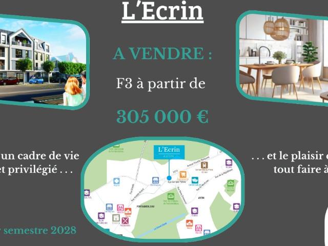 Appartement neuf 3 pièces 62 m²