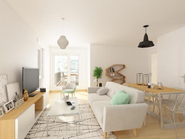 Appartement neuf 3 pièces 66 m²