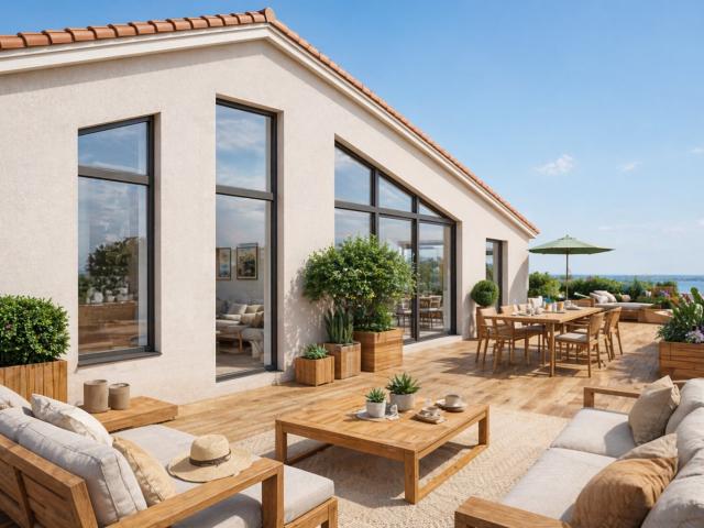 Appartement neuf 4 pièces 165 m²