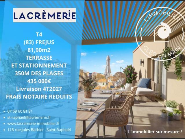 Appartement neuf 4 pièces 82 m²