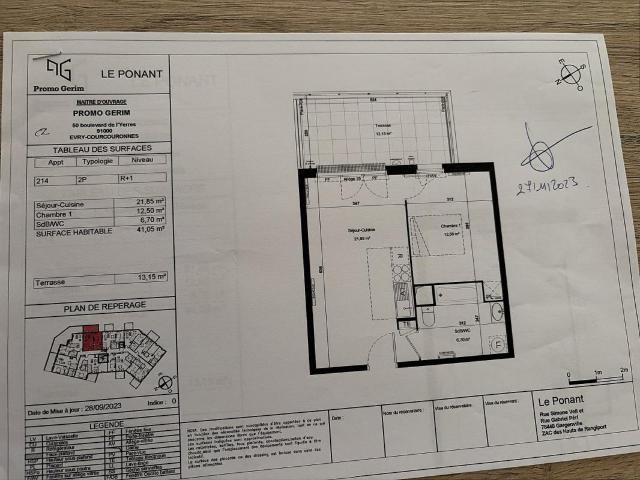 Appartement neuf 5 pièces 41 m²
