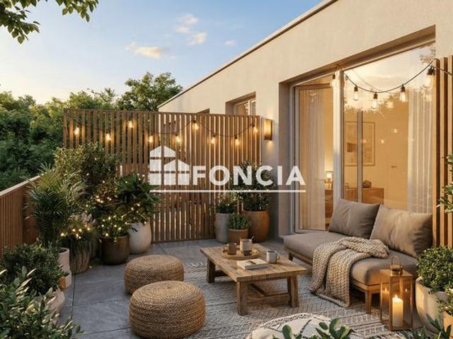 Appartement Neuf 61 m² Rez de Jardin avec Parc Privatif et Résidence Labellisée Bâtiment Sain