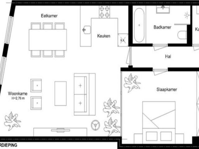 Appartement Nieuwendijk in Amsterdam