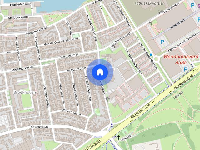 Appartement op top locatie 2 slaapkamers+kantoor