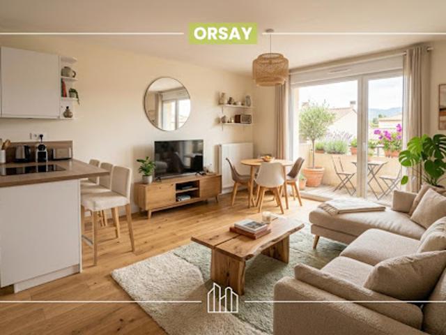 Appartement Orsay 2 pièces RÉSIDENCE CORBEVILLE ? PROX COMMERCES